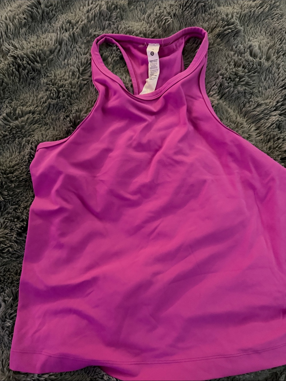 lululemon athletica Women's Racerback Tank - Magenta Purple